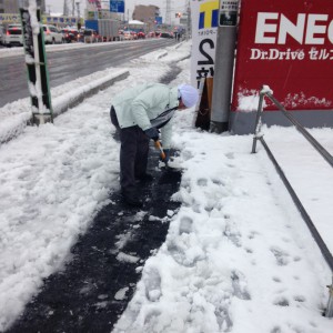 地道な作業　～からの