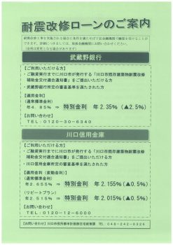 地震に備えて・・・