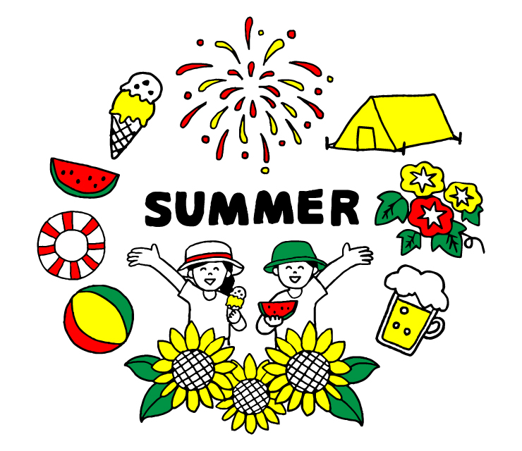 夏季休暇のお知らせ