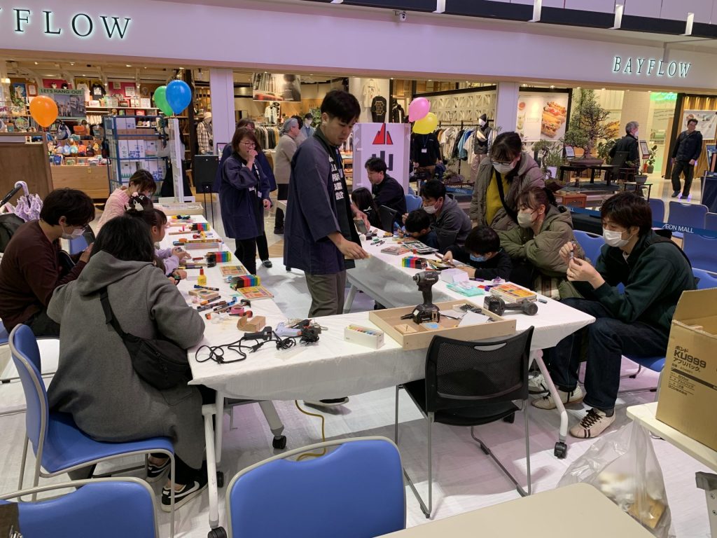 イオンモール川口にて、「子供木工教室」を開催！