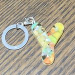 【ワークショップ】アルファベットキーホルダーづくり